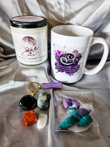 Cancer Zodiac Candle Gift Box